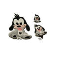 Kit Pluto, l'adorable ami chien de Mickey en silicone alimentaire sans BPA