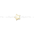 Perle étoile en acier inoxydable 316L 8x8mm
