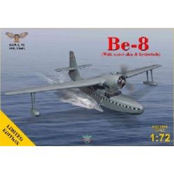 BE-8 WITH WATER SKIS AND HYDROFOILS LIM ED  1/72E
