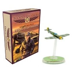 GERMAN ACE PILOT ERICH HARTMANN + 1 BF109G 1/200
