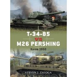 T-34/85 VS M26 PERSHING KOREA 1950          DUE 32