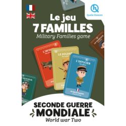 SECONDE GUERRE MONDIALE-LE JEU DE 7 FAMILLES