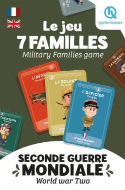 SECONDE GUERRE MONDIALE-LE JEU DE 7 FAMILLES