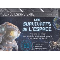 LES SURVIVANTS DE L'ESPACE-ESCAPE GAME-LAROUSSE