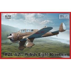 PZL 42-POLISH LIGHT BOMBER                   1/72E