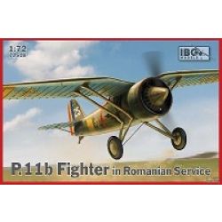 PZL P.11B FIGHTER IN ROMANIAN SERVICE       1/72E