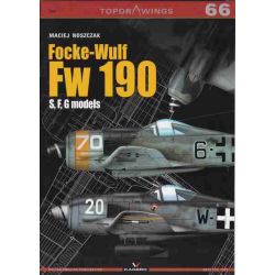 FOCKE-WULF FW 190 S,F,G MODELS  TOPDRAWINGS 66