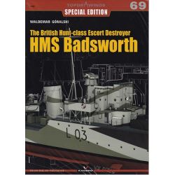 BRITISH HUNT-CLASS ESCORT DESTROYER HMS BADSWORTH