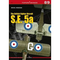 BRITISH FIGHTER AIRCRAFT S.E.5A     TOPDRAWINGS 89