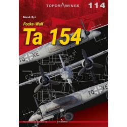 FOCKE-WULF TA 154                 TOPDRAWINGS 114