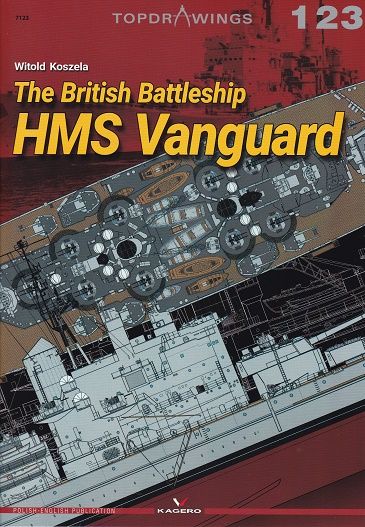 BRITISH BATTLESHIP HMS VANGUARD  TOPDRAWINGS 123