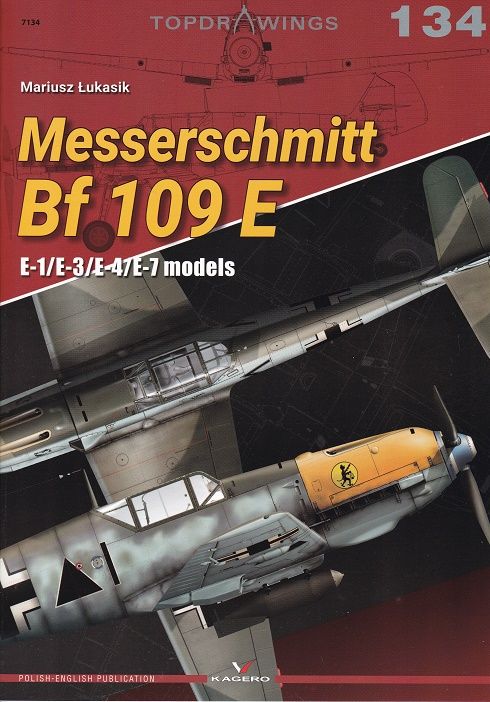 MESSERSCHMITT BF 109E             TOPDRAWINGS 134