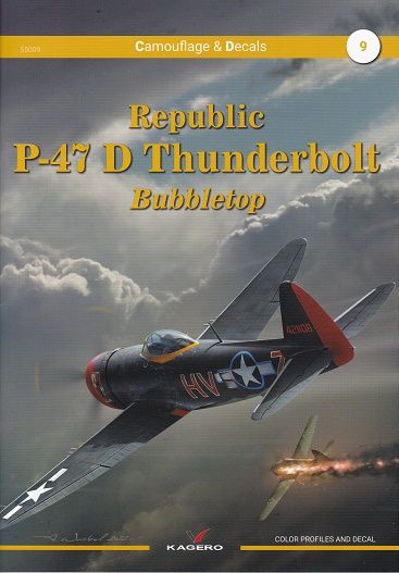 REPUBLIC P-47D THUNDERBOLT BUBBLETOP  CAMOUFLAGE 9