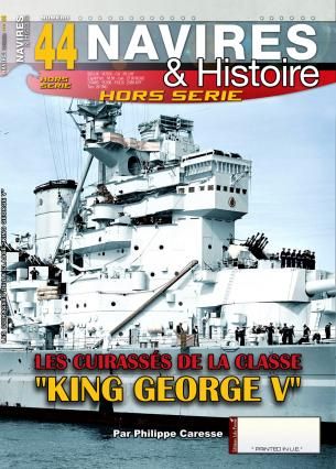CUIRASSES DE LA CLASSE KING GEORGE V     N&H HS 44