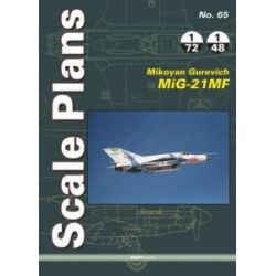 MIKOYAN GUREVICH MIG-21MF          SCALE PLANS 65