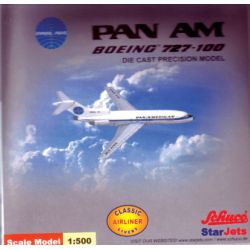 BOEING 727-100 PAN AM                        1/500
