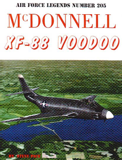MC DONNELL XF-88 VOODOO             AF LEGENDS 205