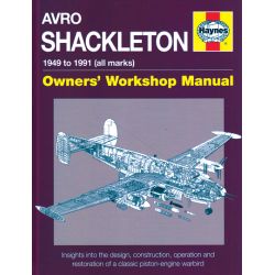 AVRO SHACKLETON MANUAL  1949 TO 1991           OWM