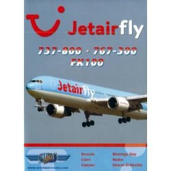 JETAIRFLY 737-800/767-300/FK100            WAR DVD