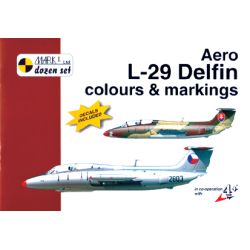 L-29 DELFIN C&M + DECALS                      1/72
