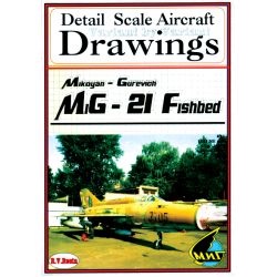 MIG-21 FISHBED VOL.2 1/48 SCALE DRAWINGS