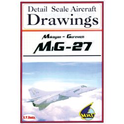 MIG-27 DETAIL    SCALE AIRCRAFT DRAWINGS 1/48+1/72