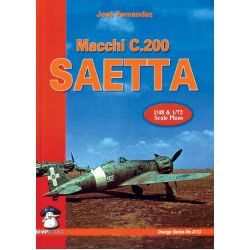 MACCHI C.200 SAETTA          ORANGE SERIES NO 8113