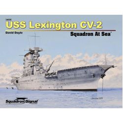 USS LEXINGTON CV-2         SQUADRON AT SEA SS34005