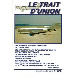 LE TRAIT D'UNION Nø270           JUILLET/AOUT 2013