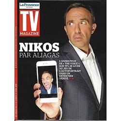 TV MAGAZINE N°22295 17/04/2016 NIKOS PAR ALIAGAS/ CHRONIQUEURS/ SERIES FRANCE