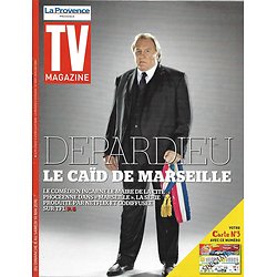 TV MAGAZINE N°22313 08/05/2016  DEPARDIEU/ EUROVISION/ AMIR/ DEMPSEY/ LAFITTE