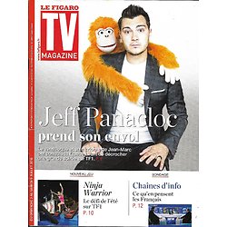 TV MAGAZINE n°22361 03/07/2016  Jeff Panacloc/ "Ninja Warrior"/ Anne-Claire Coudray/ "Major Crimes"