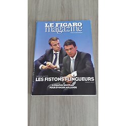 LE FIGARO MAGAZINE n°22462 28/10/2016  Valls & Macron: les fistons flingueurs/ Paris Photo: l'Amérique/ Voyage: richesses du Luxembourg