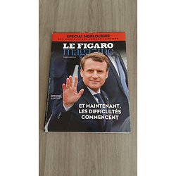 LE FIGARO MAGAZINE n°22629 12/05/2017  Macron président: Les difficultés commencent/ Spécial horlogerie/ Evasion: Islande/ Ecole des beaux-arts