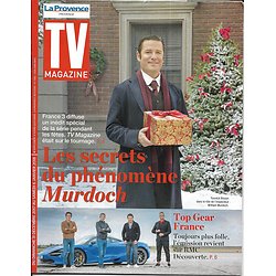 TV MAGAZINE n°22826 31/12/2017  "Les enquêtes de Murdoch"- Y.Buisson/ "Top Gear France"