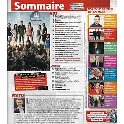 TELE LOISIRS n°1671 10/03/2018  Laurent Ournac & Mimie Mathy/ Koh-Lanta/ Grey's Anatomy/ Voeckler/ Baye/ Poutine