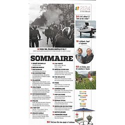 VSD n°2124 10/05/2018  Zidane le magicien/ Hollande: sa leçon à Macron/ Mai 68/ Experts IRCGN/ Glamour Meghan Markle/ Spécial plein air