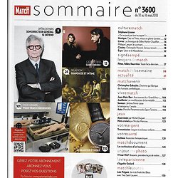 PARIS MATCH n°3600 10/05/2018  Isabelle Adjani/ Adieu Maurane/ Israël 70 ans/ Black Blocs/ Versailles