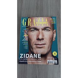 GRAZIA HOMMES n°5 automne-hiver 2018-2019  Zidane, un héros français/ Nouveaux philanthropes/ Mode/ Baie de Cardigan/ Obsession du jeu/ Road trip Himalaya