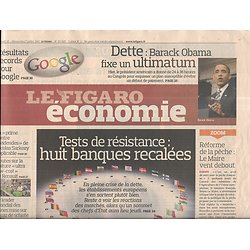 LE FIGARO n°20825 17/07/2011  Eva Joly/ Banques/ Rupert Murdoch/ Pouvoir régional/ Michel Sardou/ Paulo Coelho/ Tour de France