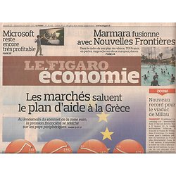 LE FIGARO n°20831 24/07/2011 Les ambitions européennes de Sarkozy/ Franquisme/ Tour de France/ Plan d'aide à la Grèce