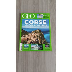 GEO n°485 juillet 2019  Corse, le réveil des villages/ La Grèce revitalisée/ Les mirages du lithium/ Chasseur de cachalots