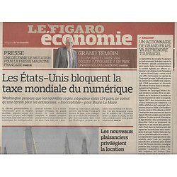 LE FIGARO n°23425 07/12/2019  Réforme des retraites/ Crise en Algérie/ Thérapies géniques/ Contestation chilienne/ Taxe Gafa