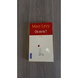 "Où es-tu?" Marc Levy/ Bon état/ Livre poche
