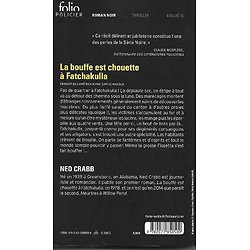 "La bouffe est chouette à Fatchakulla" Ned Crabb/ Folio policier/ Comme neuf/ Livre poche