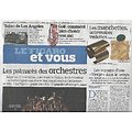 LE FIGARO n°20931 18/11/2011  Les fleurons du Nucléaire fragilisés/ Espagne élections/ Palmarès des Orchestres/ Dumayet