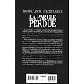 "La Parole Perdue" Frédéric Lenoir & Violette Cabesos/ Très bon état/ Livre relié grand format