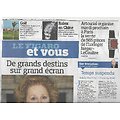 LE FIGARO n°20937 25/11/2011  Fraude fiscale/ Curiosity sur Mars/ Thatcher-M.Streep/ Maroc législatives/ Qatar/ Charlotte Gainsbourg/ Muppets