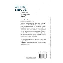 "L'homme qui regardait la nuit" Gilbert Sinoué/ Très bon état/ Livre broché