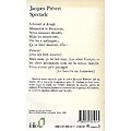 "Spectacle" Jacques Prévert/ 1988/ Bon état/ Folio/ Livre poche